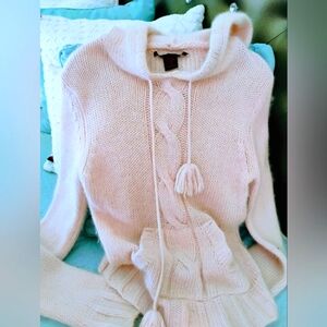 Soft pink cashmere sweater
